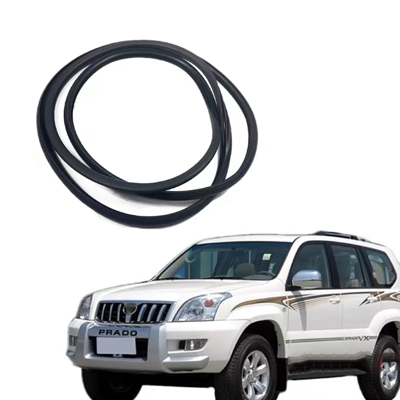 Car Roof Glass Window Weather Rubber Strip Seal Waterproof Strip For Toyota Land Cruiser Prado 120 LC120 150 LC150 2003-2019