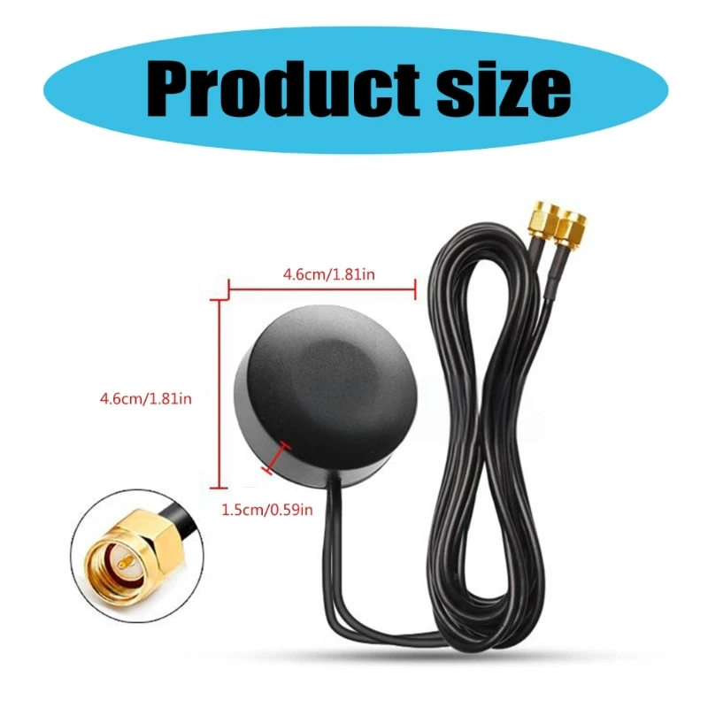 Улучшает сигнал, двойное использование, высокоэффективные антенны для наружного позиционирования, ABS