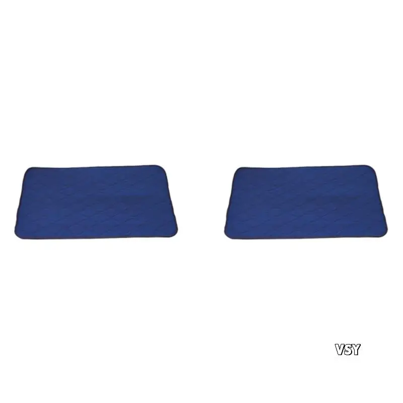 2X مقاوم للماء قابل للغسل سلس البول وسادة السرير قابلة لإعادة الاستخدام حشية متغيرة ورقة البول حصيرة الحفاض حفاضات فراش حماة غطاء #3