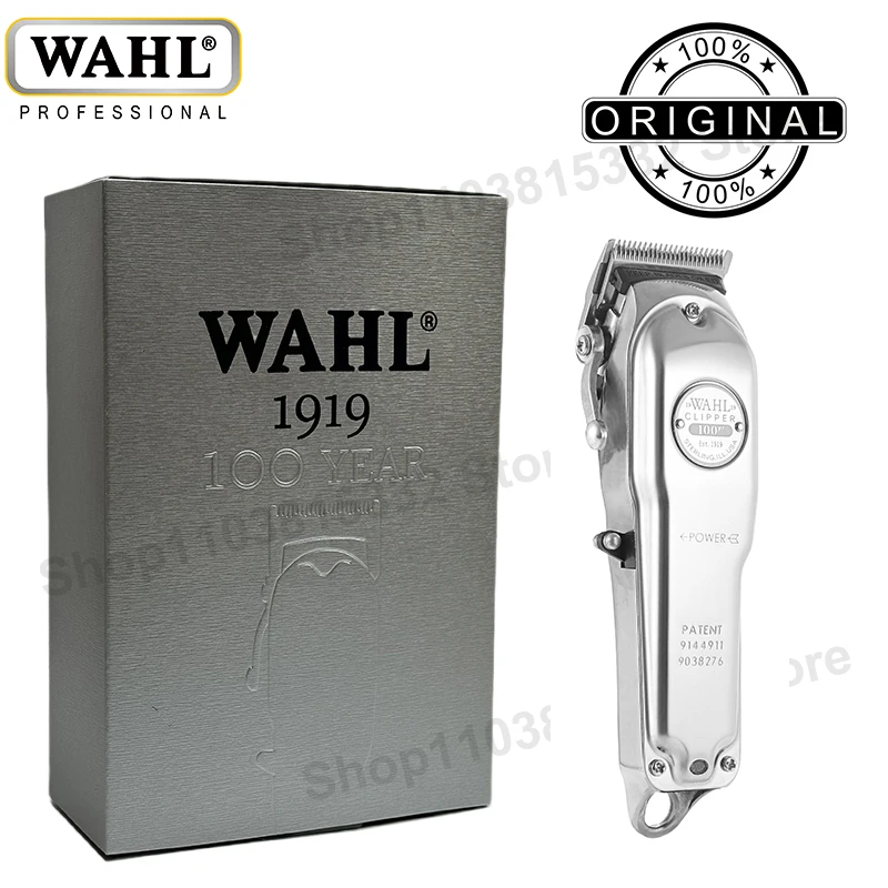 Original WAHL 1919 100 Years of Tradition Limited Edition Cordless Senior Clipper  for Men Barber Cutting Machine clippers