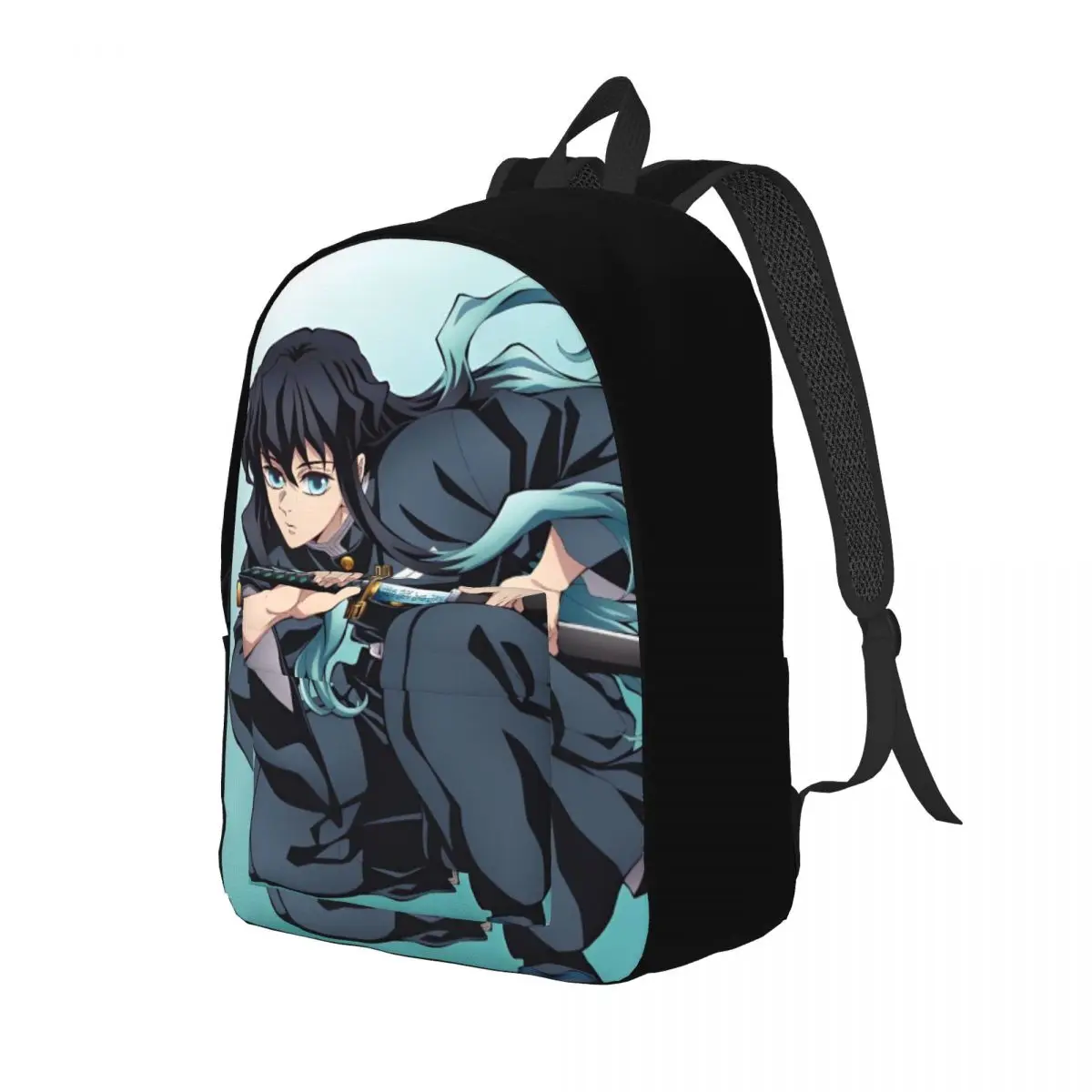 Tokitou Muichirou Backpack for Kindergarten Primary School Student Anime Demon Slayer Book Bags Boy Girl Kids Daypack Sports