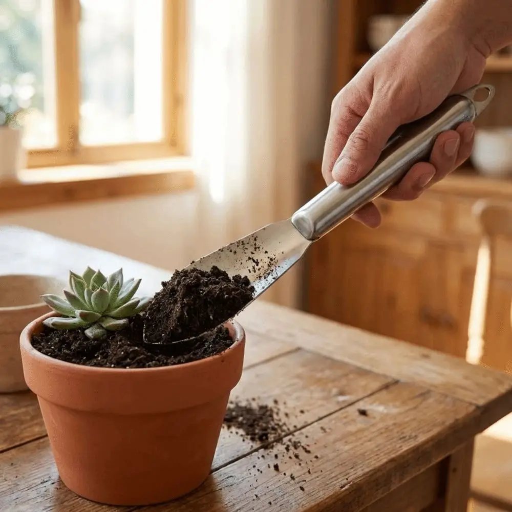 

Thickened Stainless Steel Shovel Integrated Molding Rustproof Hand Trowel Hanging Hole Labor-saving Garden Shovel Gardening