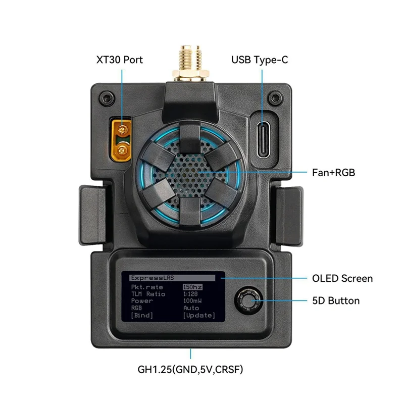 Elrs 2.4G 1W Micro …
