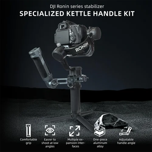 Imagen 2 del producto LEAPLIGHT RS2/RSC2 RS3 Gimbal mango con NATO para DJI RS2/RSC2 RS3/RS3mini/RS3/RS4RPO cardán accesorios de fotografía de mano