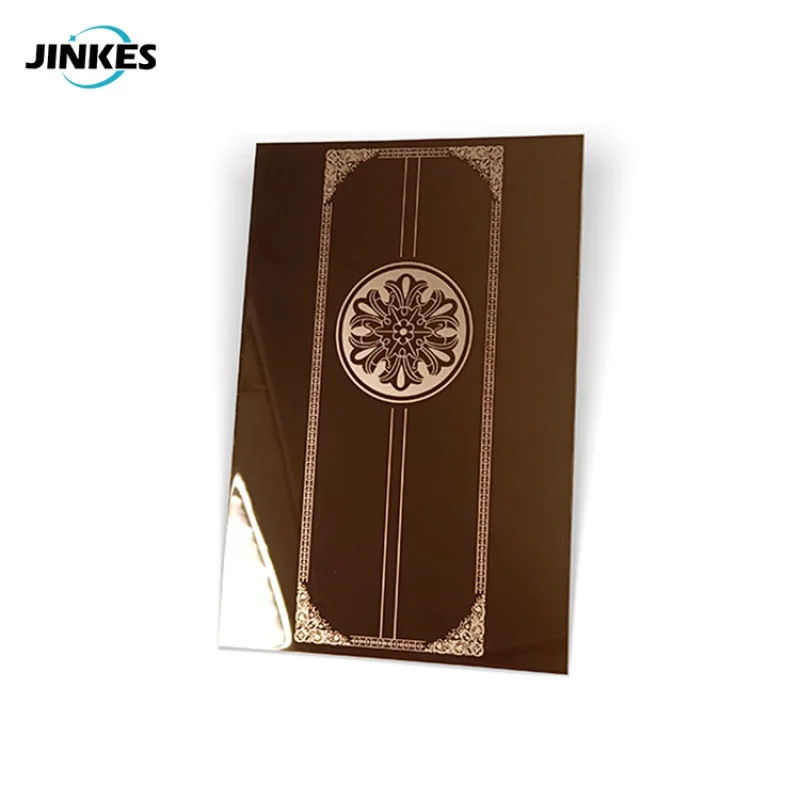 custom.Factory directly sale 201 304 316 stainless steel mirror etched pattern elevator door