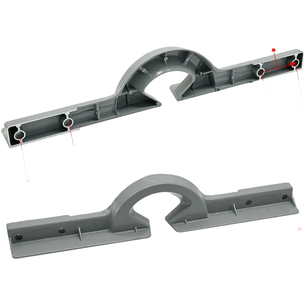Aluminum Saw Backing Plate For 255mm Cutting Machine, Cast Iron Horizontal Bar Guide Accessory Power Tool Accessories