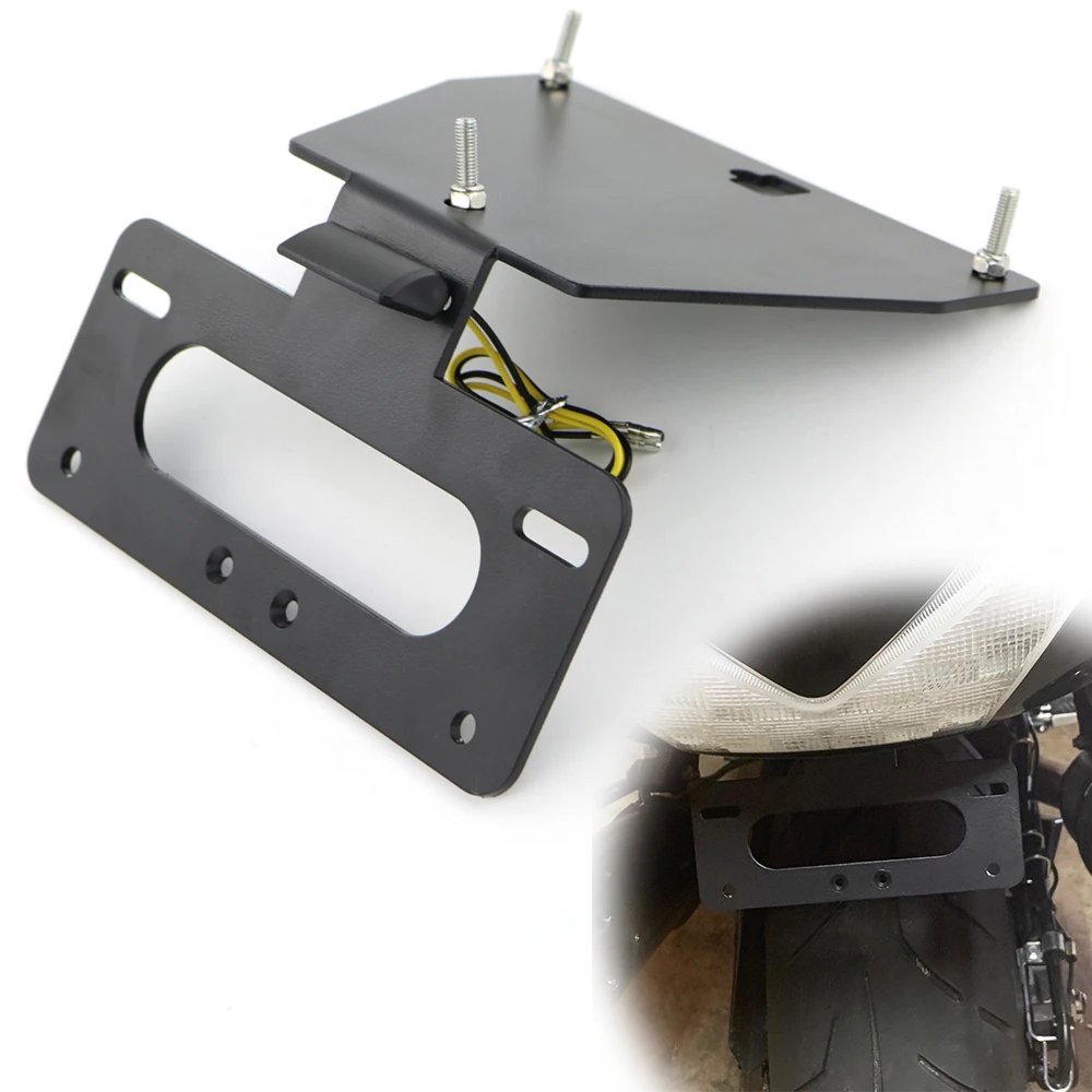 

Для Kawasaki Ninja ZX-14 ZX14R/ABS ZZR1400 Versys 1000 задний хвост аккуратное крыло элиминатор держатель номерного знака мотоцикла кронштейн