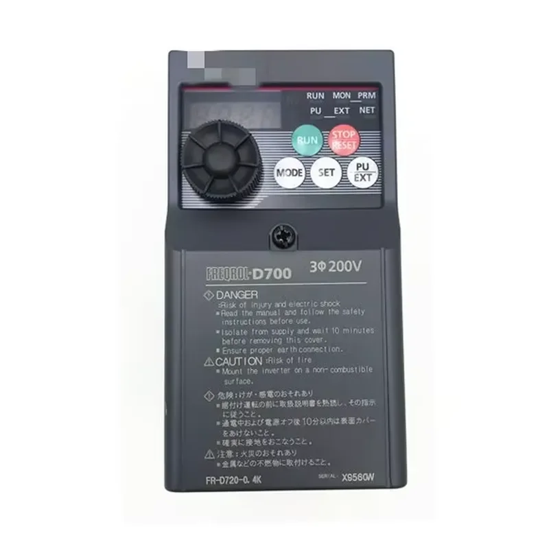 for FR-D720-1.5K Industrial Automation Aluminum VFD Inverter 1.5kW for CNC Machine