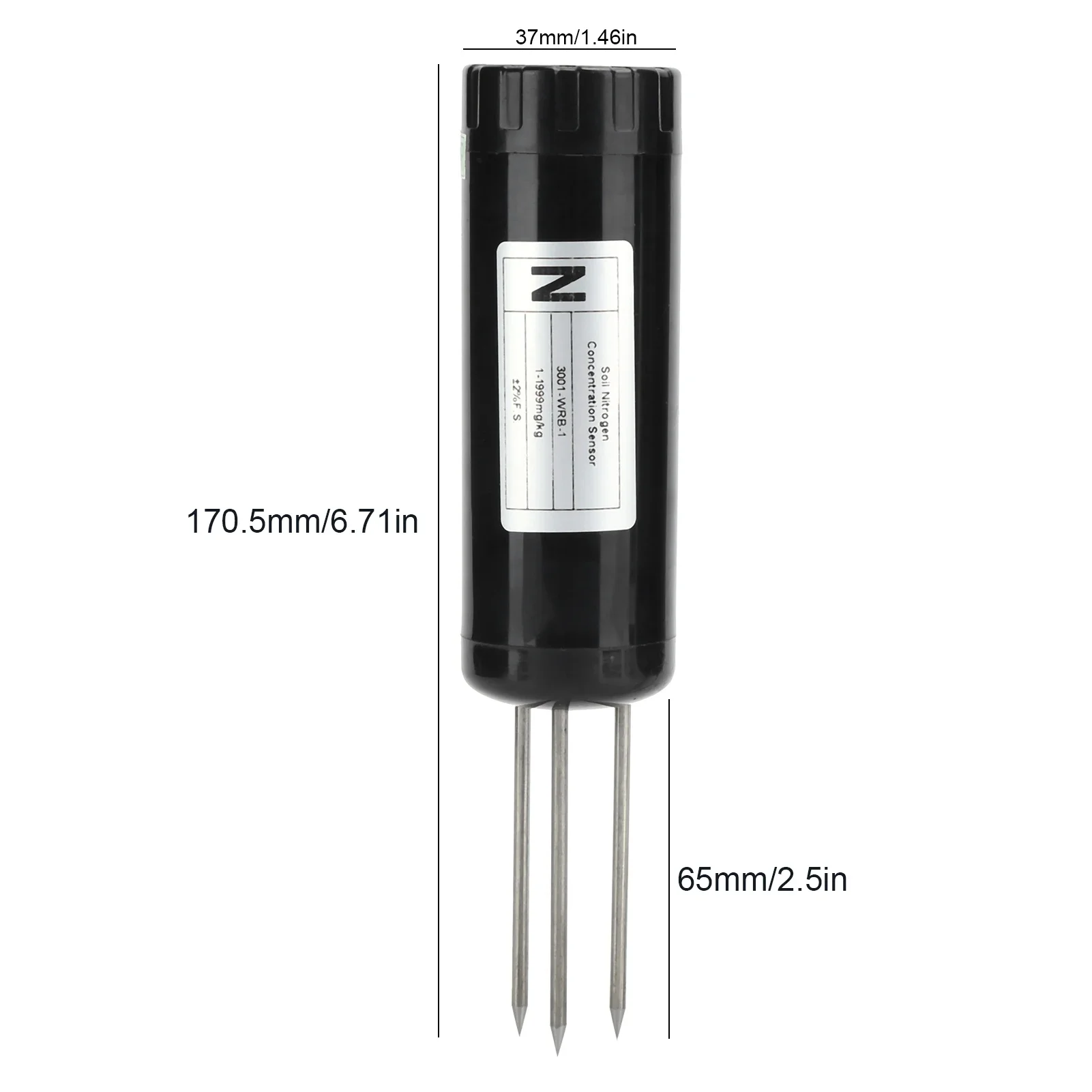 Soil Detector Soil Tester Nutrient Intelligent Fertilizer Detector Meter NPK Sensor Gardening Tool Soil NPK Sensor Soil Tester