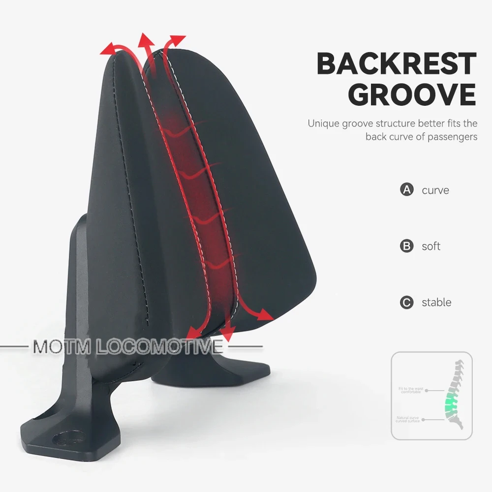 FOR SYM ADX TG400 Sabertooth 400 Modified Passenger Rear Backrest Passenger Rear Hump Rear Cushion #5