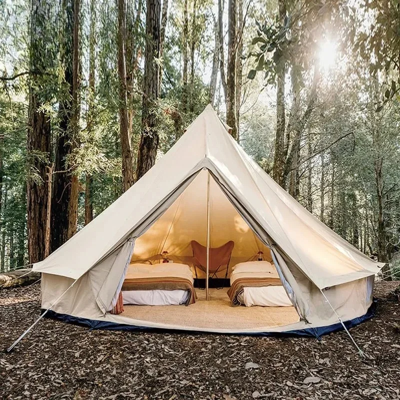 

Outdoor Picnic Camping Tent Tent Outdoor Camping With Stove Jack Heavy Duty Tents