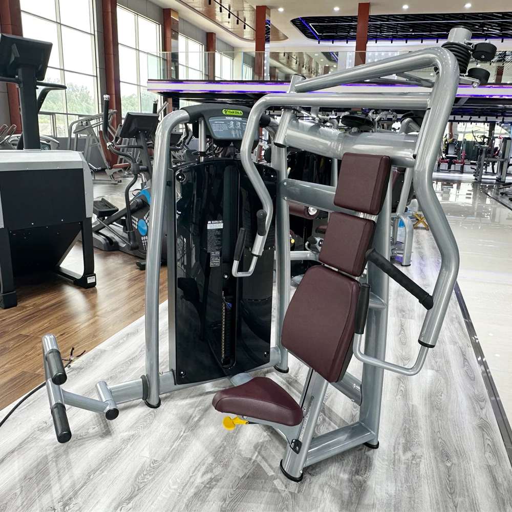 Bodybuilding Strength Training Plate Loaded Gym Fitness Equipment Seated Chest Press