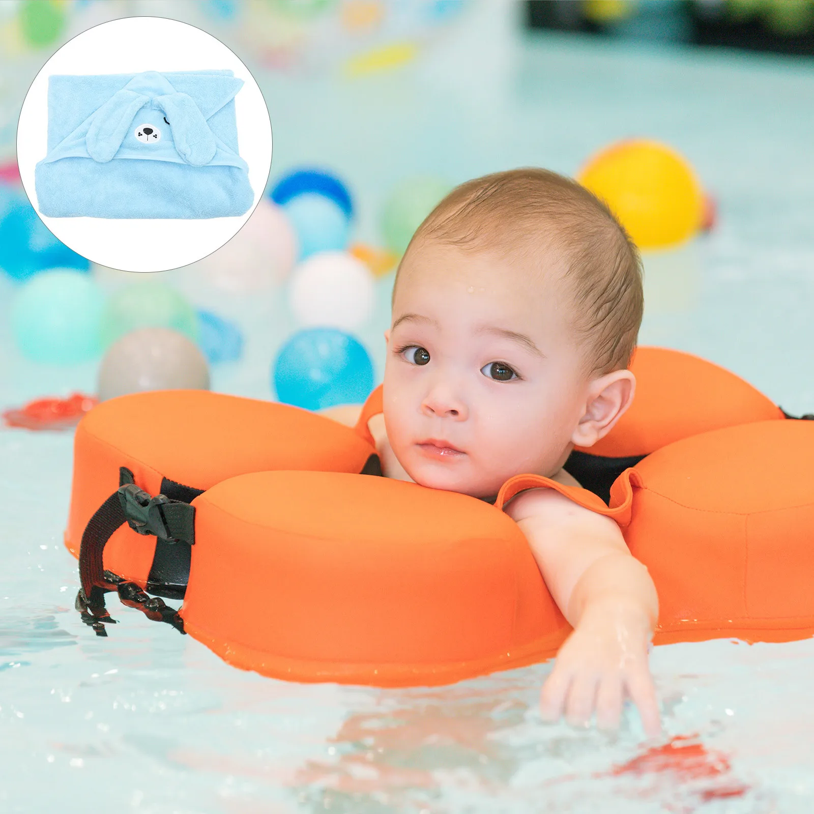 منشفة حمام من الصوف المرجاني للأطفال بتصميم سريع الجفاف وناعم ماص، بطانية منشفة أطفال كرتونية قابلة للغسل في الغسالة