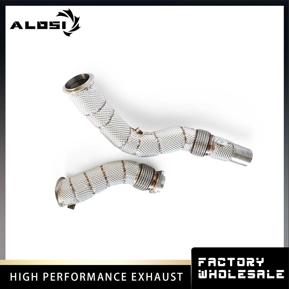 

For 2014-2019 BMW M3 F80 M4 F82 3.0T Downpipe High Performance Exhaust Modified Racing Performance Factory Direct