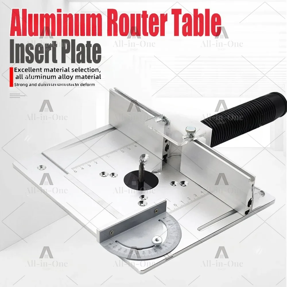 Woodworking tools flip-chip board bakelite milling chamfering trimmer multi-functional lifting table slotting auxiliary