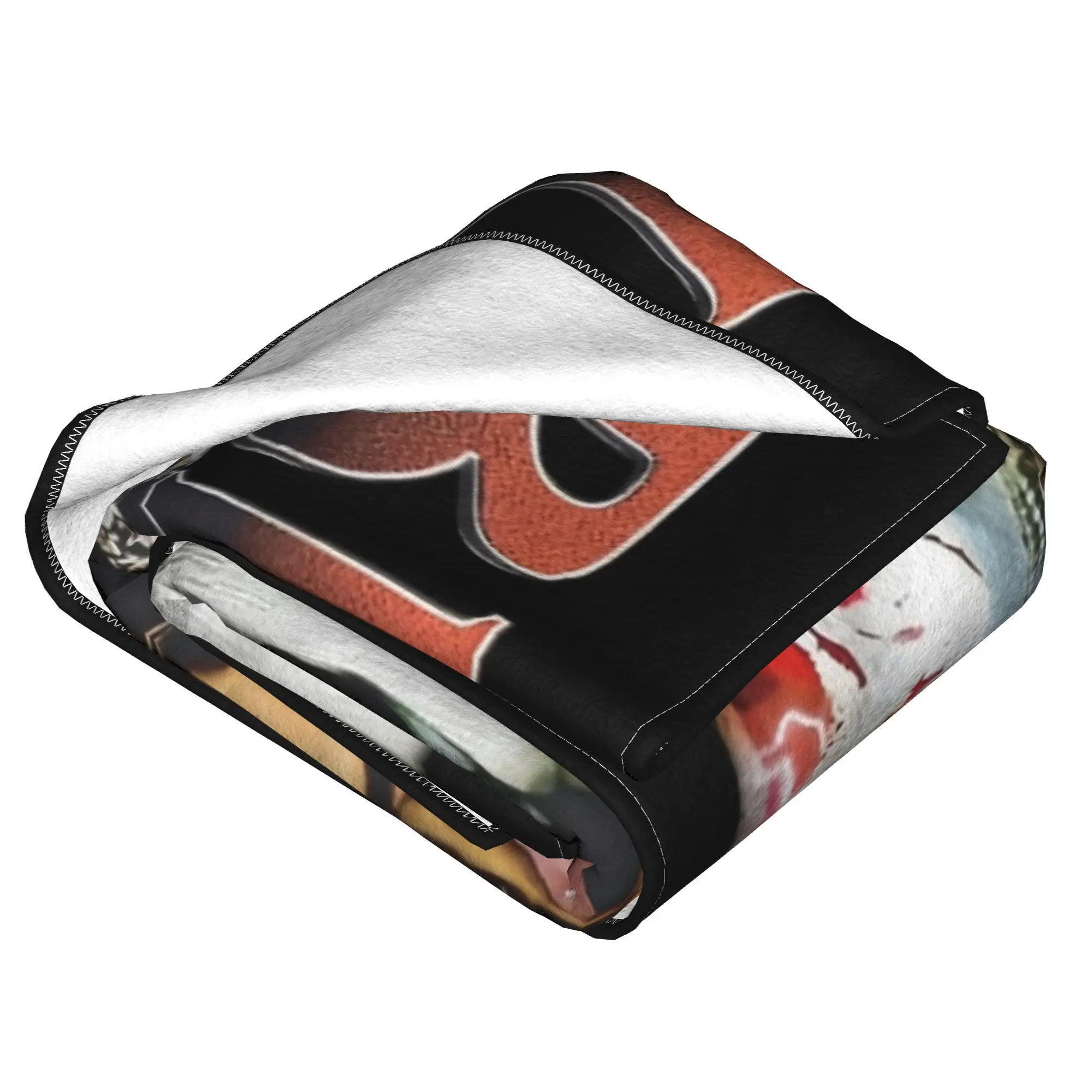 فيلم رعب الصراخ بيلي لوميس البطانيات الفانيلا كل موسم متعددة الوظائف لينة رمي بطانية للمنزل فراش خارجي يلقي #3