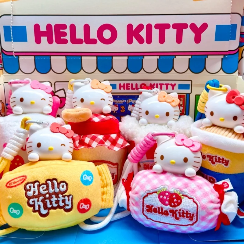 

Genuine Hello Kitty Tasty Convenience Store Series Blind Box Aromatherapy Pendant Desk Ornament Mystery Box Surprise Gift