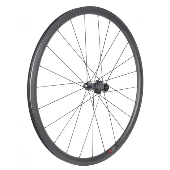 700C 45mm Tubeless Carbon Wheels, 24-hole UD matte carbon rim, 350 hub durable lightweight road bicycle upgrade parts