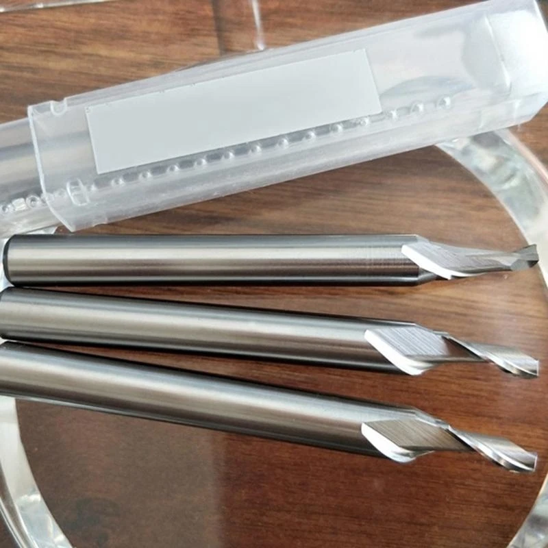 Efficient Single Flute End Mill for Aluminum and Metal Milling Cutter Tool A2BB