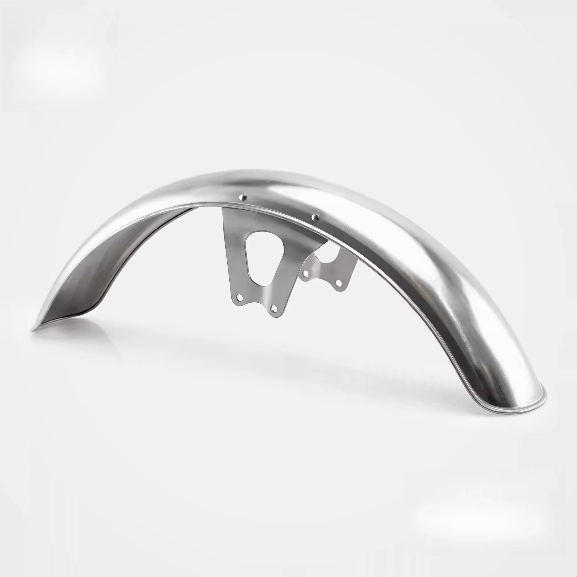 Suitable for Honda HAWK-CB250T front fender, electroplated retro front mud tile non-destructive baffle