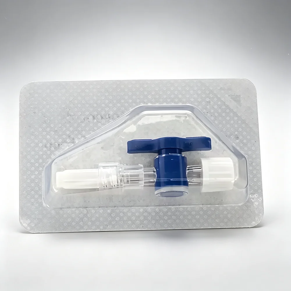 

10PCS Medical Surgical Sterile Two-Way Stopcock Valve
