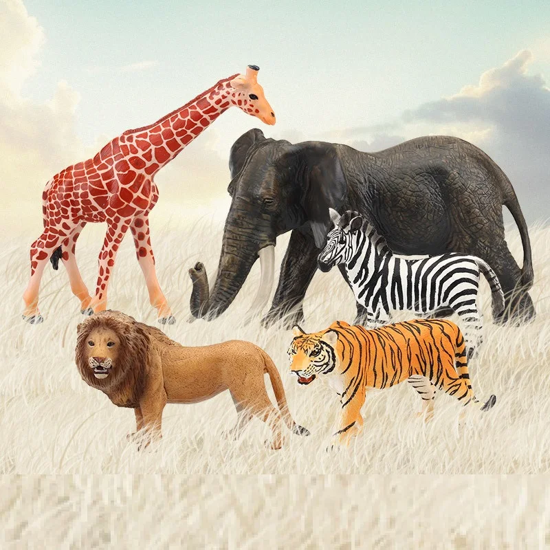 Simulation Animal Cognitive Solid Model Plastic Handicraft Miniatures School Teaching Tool Home Decoration BabyToy gift A777