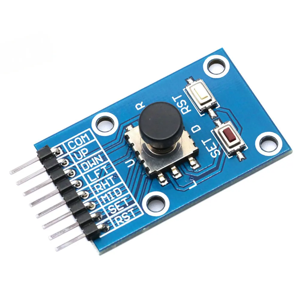 Five Direction Navigation Button Module for MCU AVR Game 5D Rocker Joystick Independent Keyboard forArduino Joystick Module