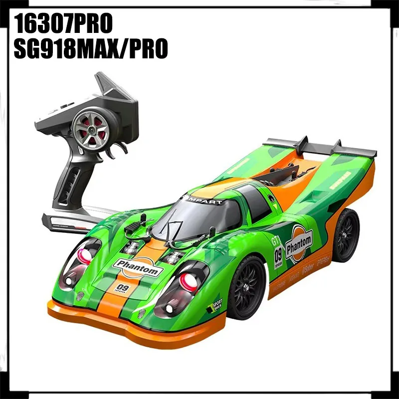 Sg918 Max Vs 16307 Pro 1:16 60km/H High Speed Drift Racing With Led Light 4wd Rc Car Brushless Motor Rc Off Road Car For Kid