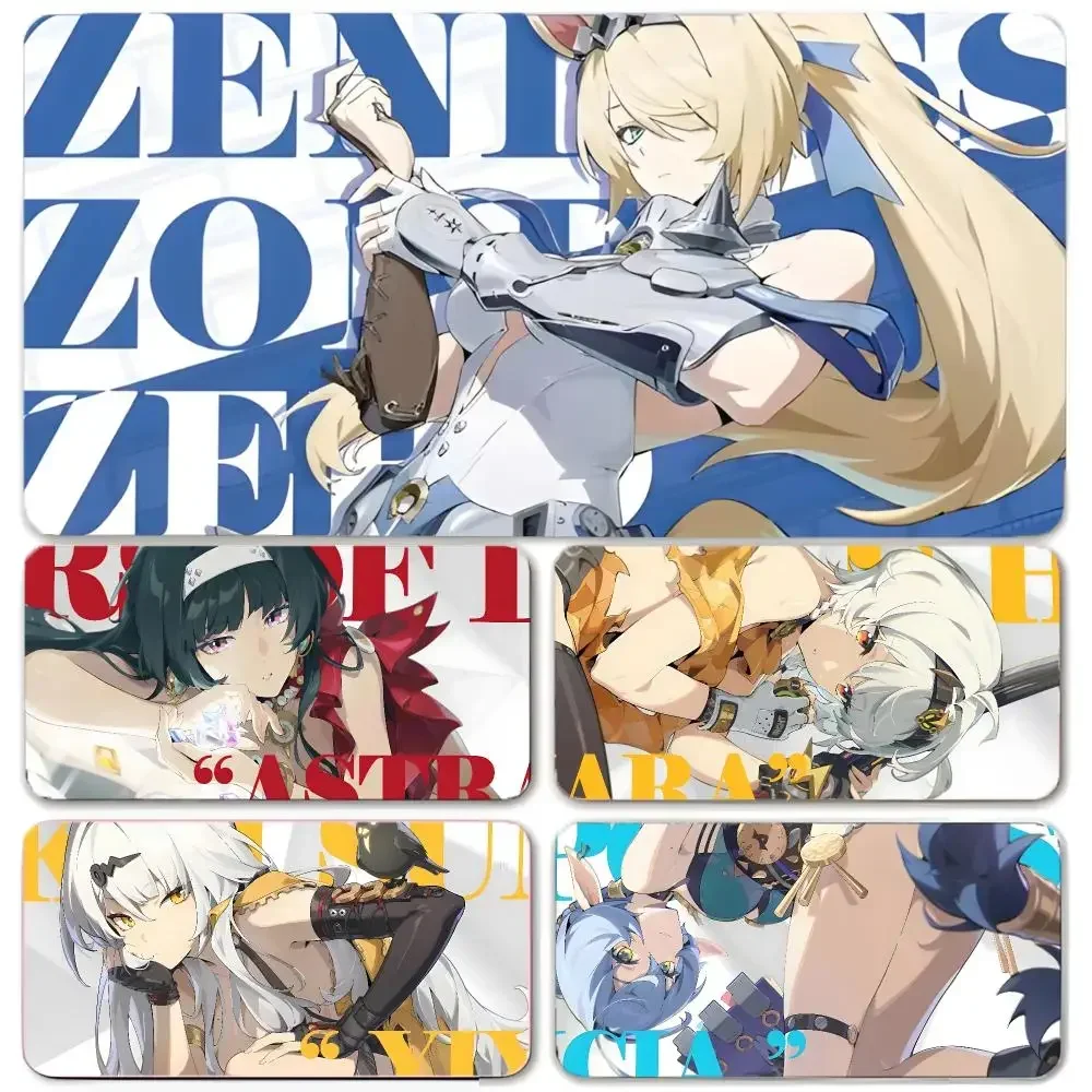 urban rpg Z-Zenless Zone Zero Mouse Pad Large Gaming Mousepad with Thick Stitched Edge Non-Slip Desk Mat