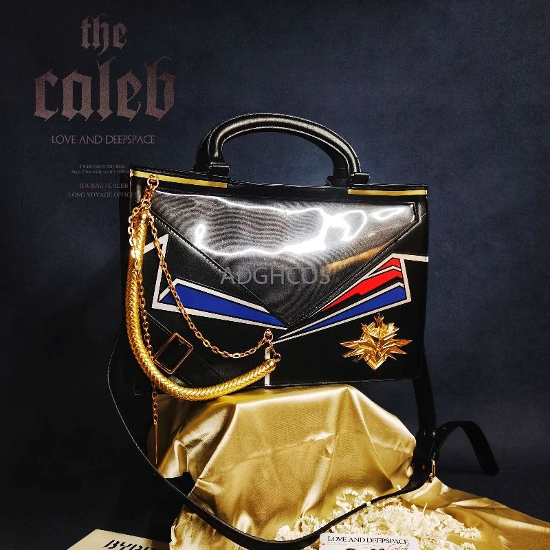 

Сумка-итабэг Love and Deepspace Caleb, оригинальный дизайн, флагманский, аниме-дойин, для косплея, декорированная, коллекционная, подарочная