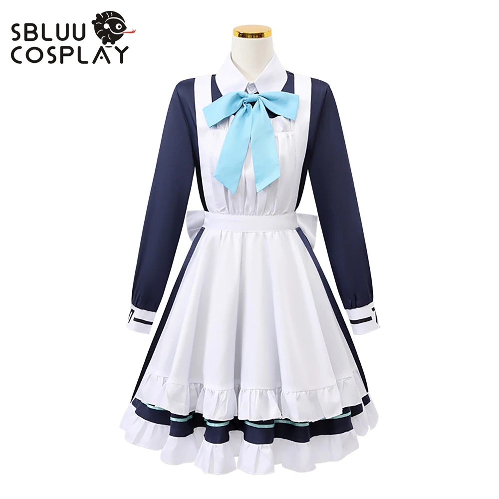 

SBluuCosplay Anime Saiba‌ Midori Saiba Momoi Cosplay Costume Maid Outfit Halloween Party Custom Made