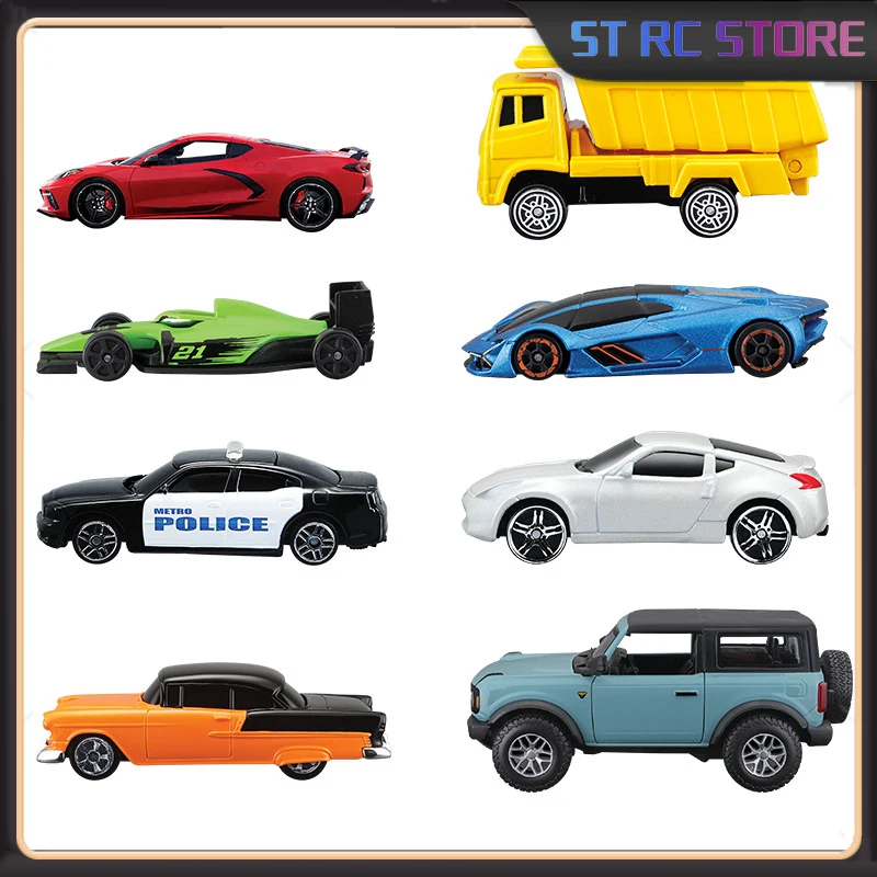 36pcs Maisto 1:64 Alloy Car Model Boy Car Toys Small Proportion Alloy Vehicle Models Hobby Collection Children Toy Gift