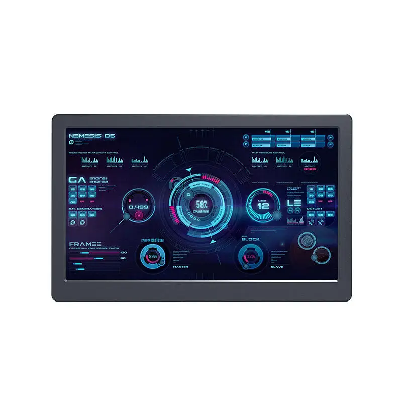 Waveshare 7 inch IPS 1024x600 Zijmonitor Desktop PC Case Secundair scherm Data monitoring Display voor Windows 7/8/10/11