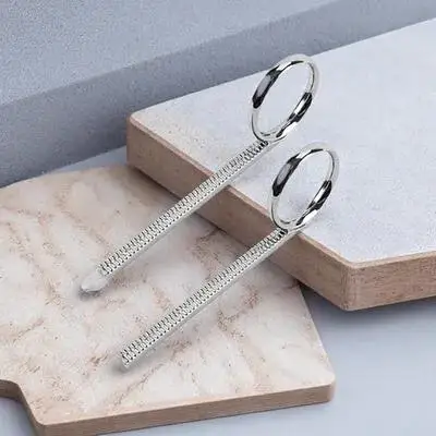 

2Pcs Trumpet Finger Pull Ring Comfortable Grip Slide Accessories for Practice Performance Musical Instrument Parts