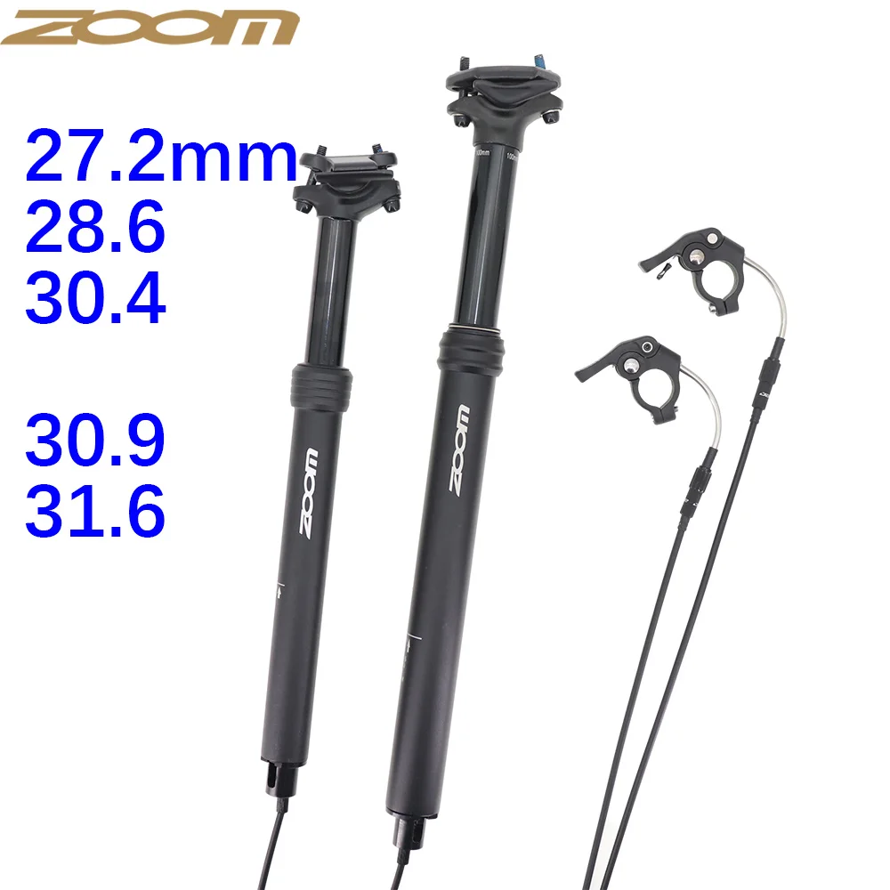 รีวิวและแนะนำ Zoom Dropper Seatpost ขนาด 30.9 2 สำหรับจักรยาน MTB