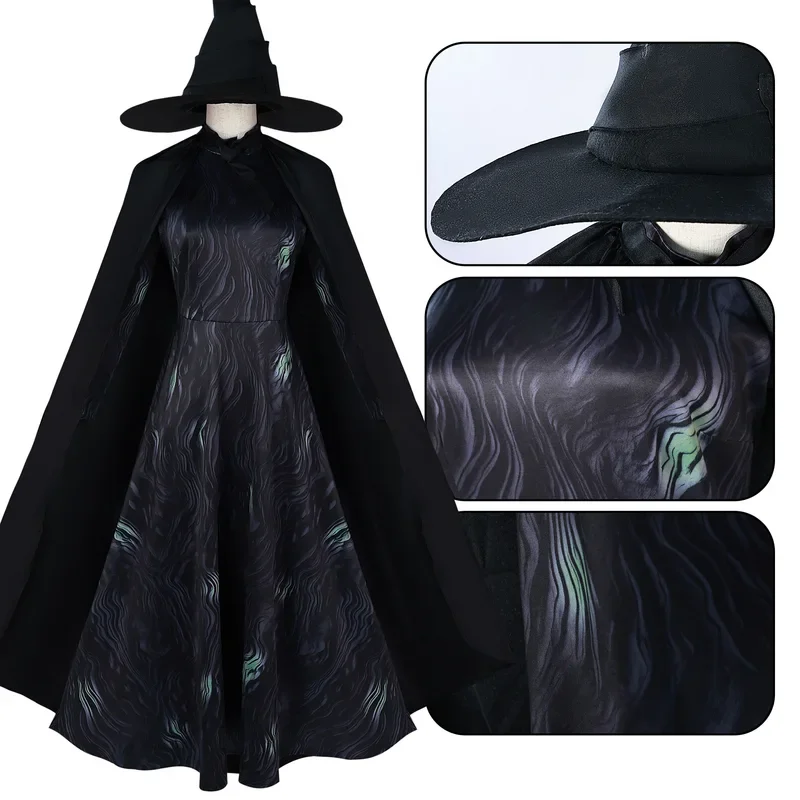 MN1 Wicked   Magical Wicked Witch Actress Glinda cosplay, Efba's complete Halloween witch costume8/yG