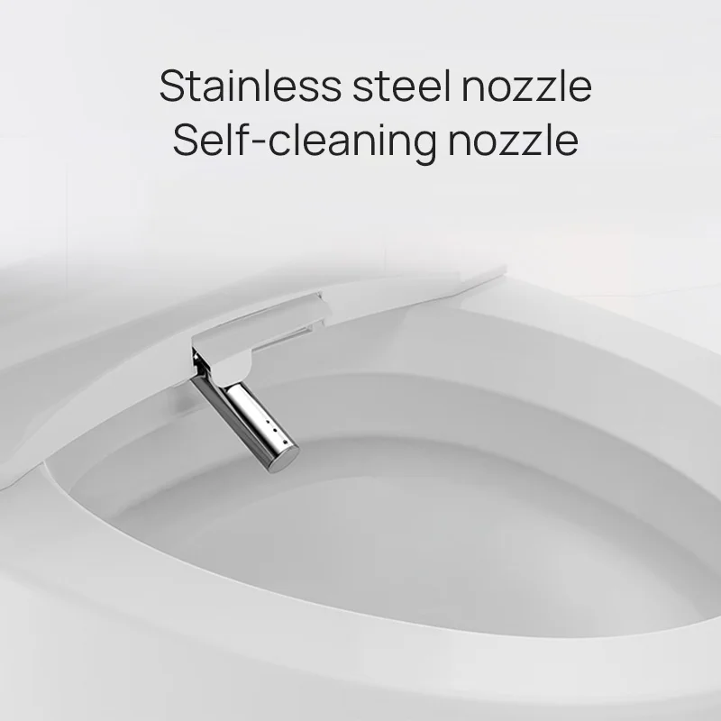 JOMOO Bagno Telecomando Sedile WC intelligente riscaldato WC intelligente bianco WC in ceramica con scarico automatico con sensore piede