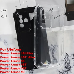 Transparent Phone Case For Ulefone Power Armor 18T Ultra Case Silicone For Fundas Ulefone Power Armor 19 19T 18 Ultra 18T Cover