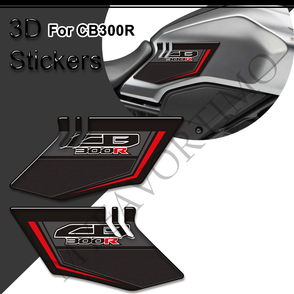 For Honda CB300R CB 300R CB 300 R 2018 2019 2020 2021 2022 Motorcycle Oil Fuel Tank Pad Protector Decal Stickers