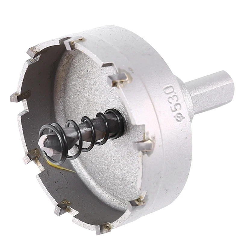 Jeu de forets à pointe en carbure pour bois et métal, scie cloche, 16-53mm, 13 pièces