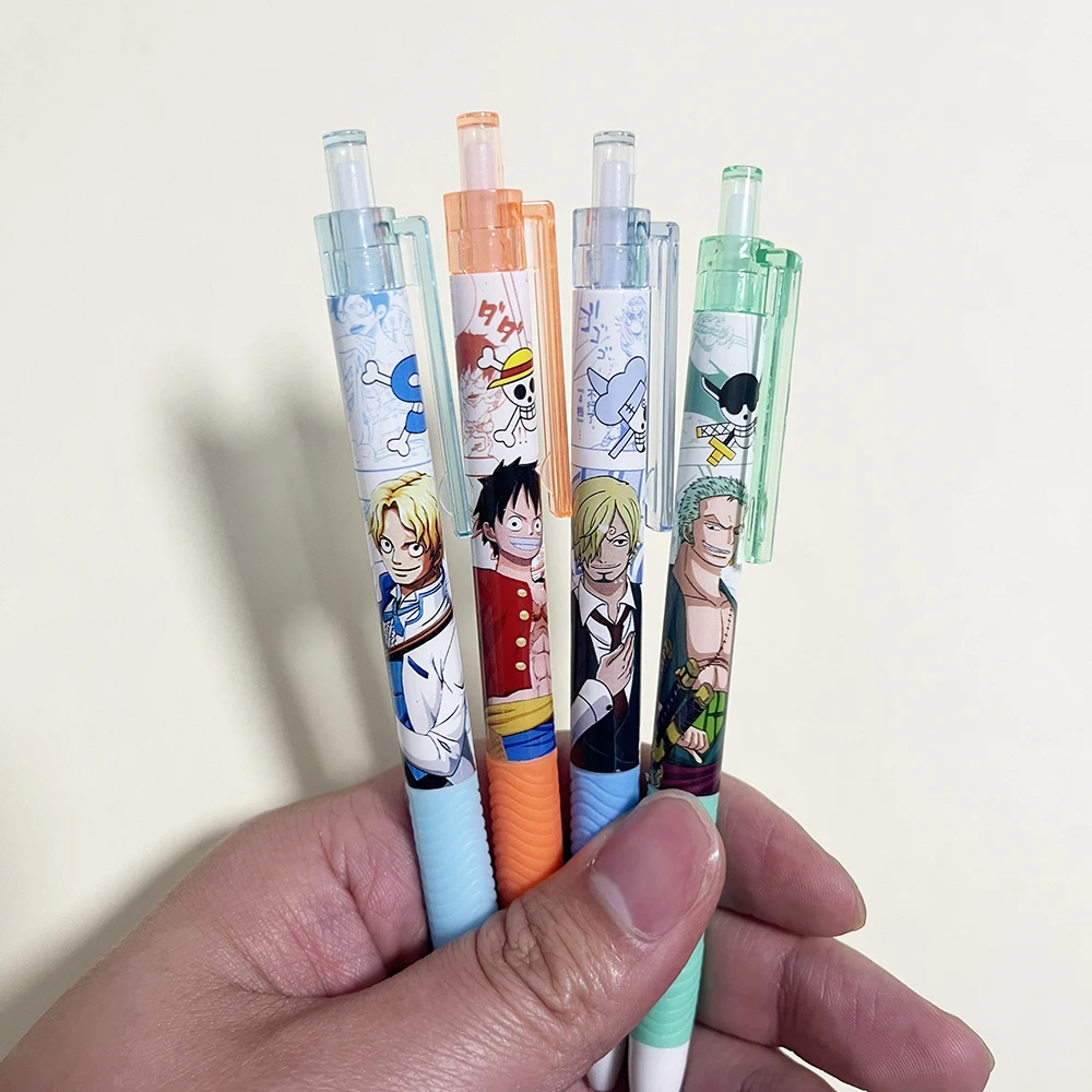 One Piece Luffy & Zoro 0.5mm Gel Pen Set (4/8/12pcs)