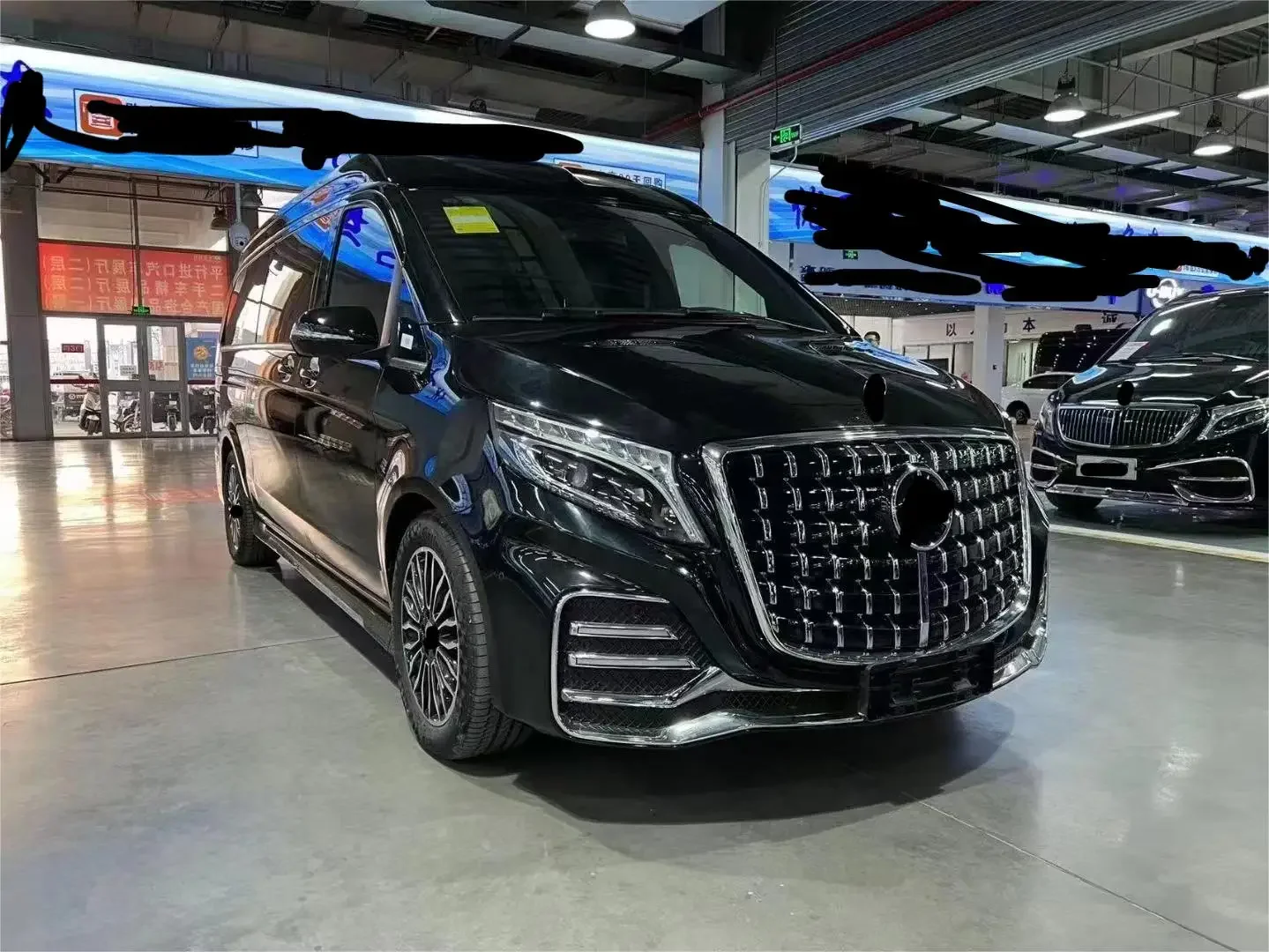 for Mercedes Car Accessories Luxury Modification Customized LED Headlights Ambient Lighting Body Kit Vito