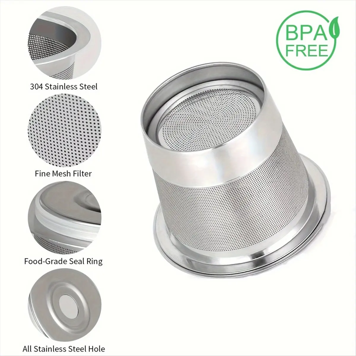 New Supplies 2 Pack Reusable K Cups for 1.0, Stainless Steel Reusable Coffee Pods for , Reusable Pods