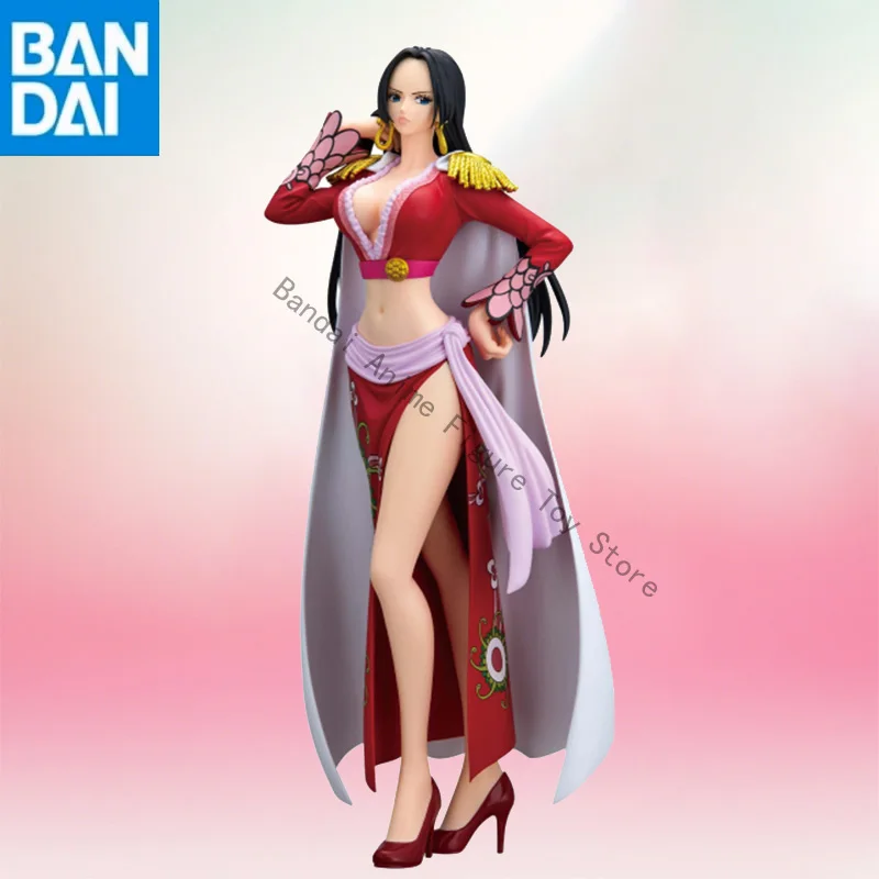 

in stock Original Genuine BANDAI NAMCO BANPRESTO ONE PIECE GLITTER&GLAMOURS BOA.HANCOCK PVC About 22cm Figure model toy gift
