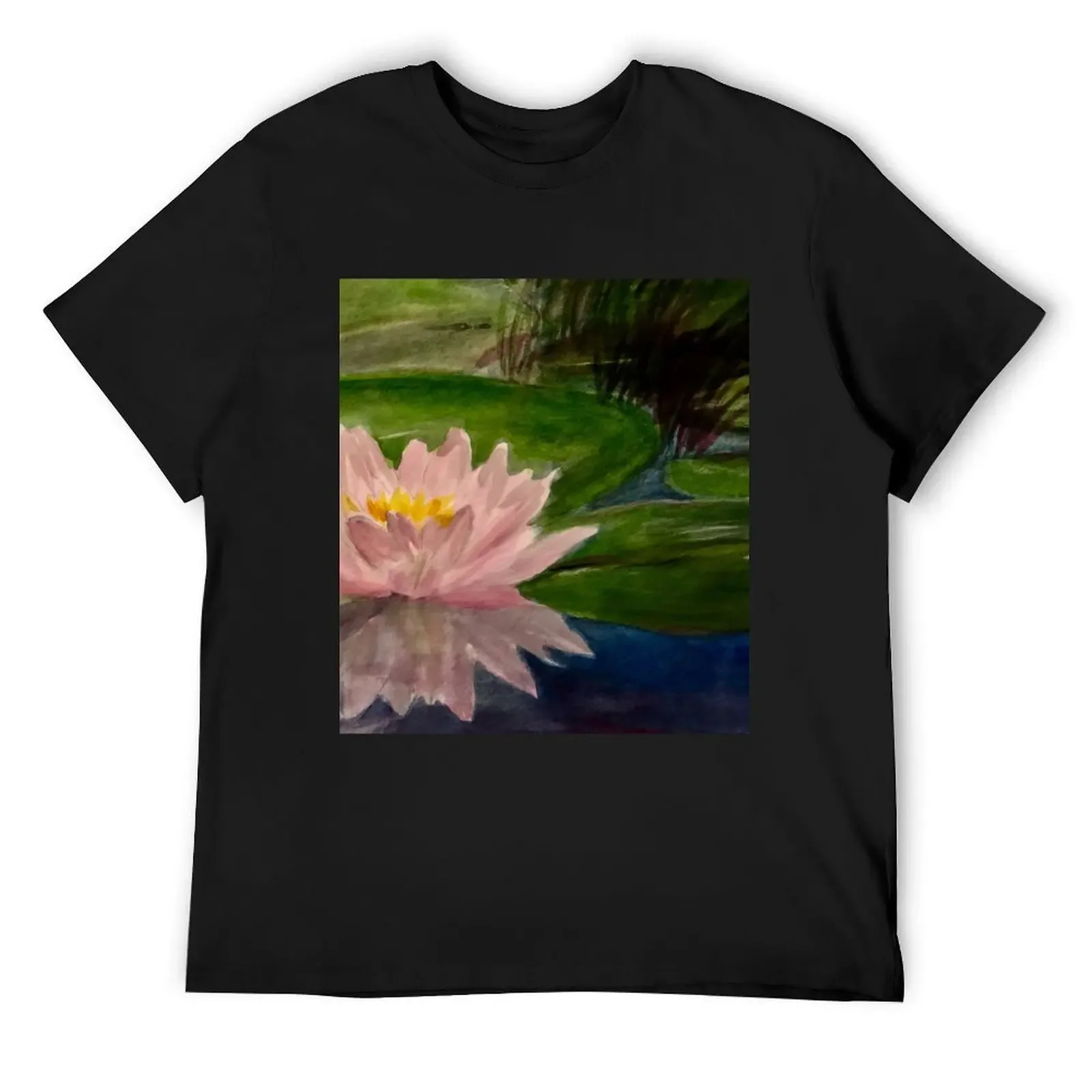 Water Lilly T-Shirt rapper graphic tees boys whites funny t shirts men