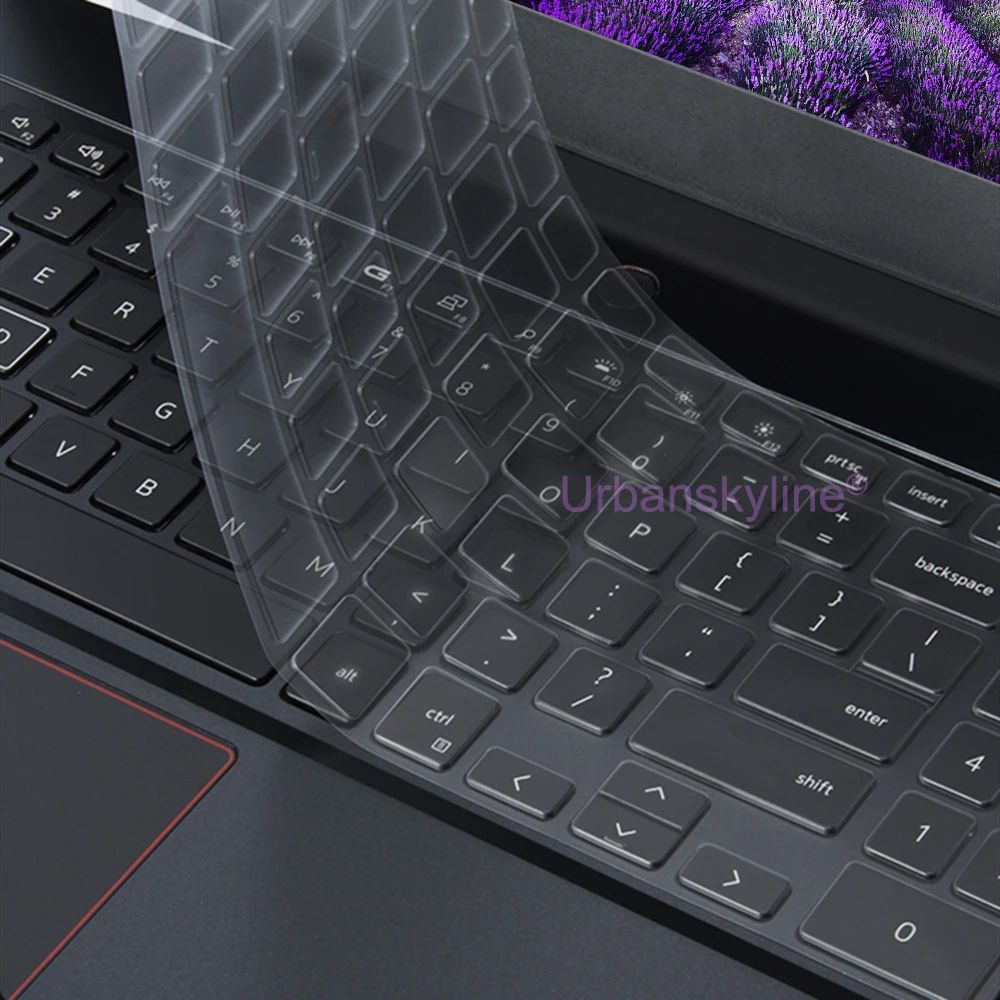 Keyboard Cover for Dell Inspiron 15 3580 3581 3582 3583 3584 3585 3590 3593 3595 7000 7559 7566 7567 7577 Protector Skin Case