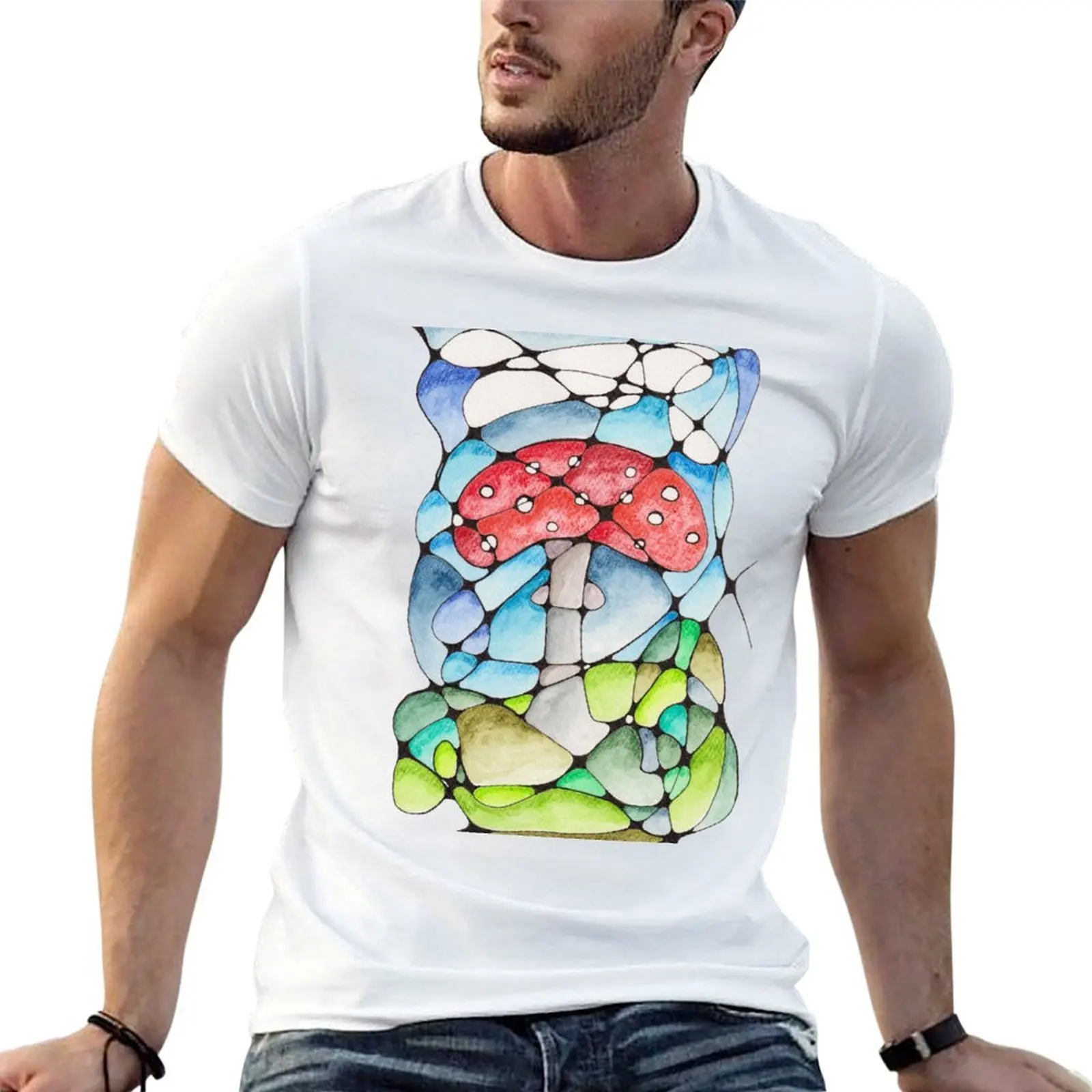 

Fly Agaric T-Shirt printed t shirts for man t shirt man casual T-Shirt