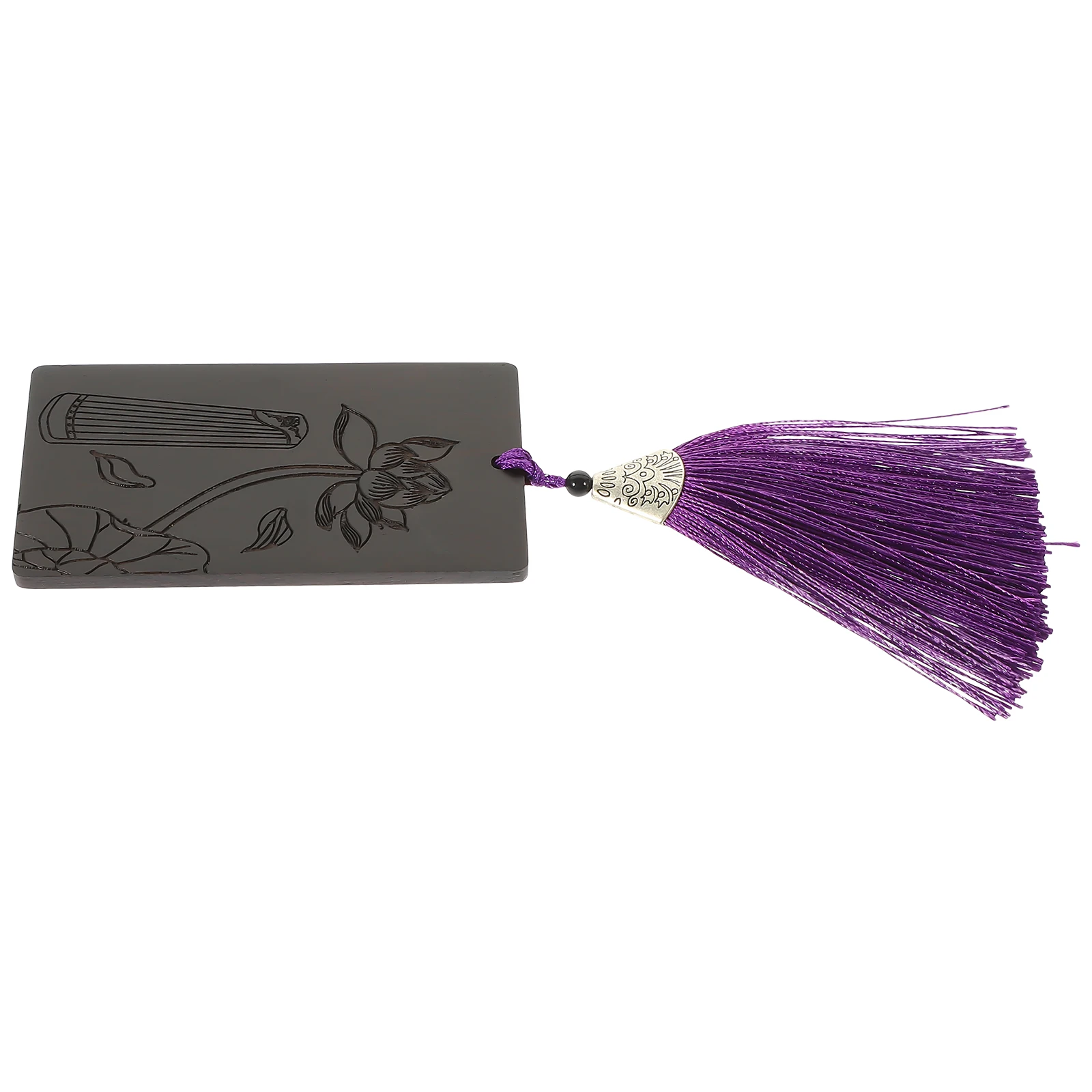 

1 pc Guzheng Nail Storage Board Sandalwood Material Compact Portable Pick Wrapping Plate For Guitar Hairpins Picks Anti-Lost