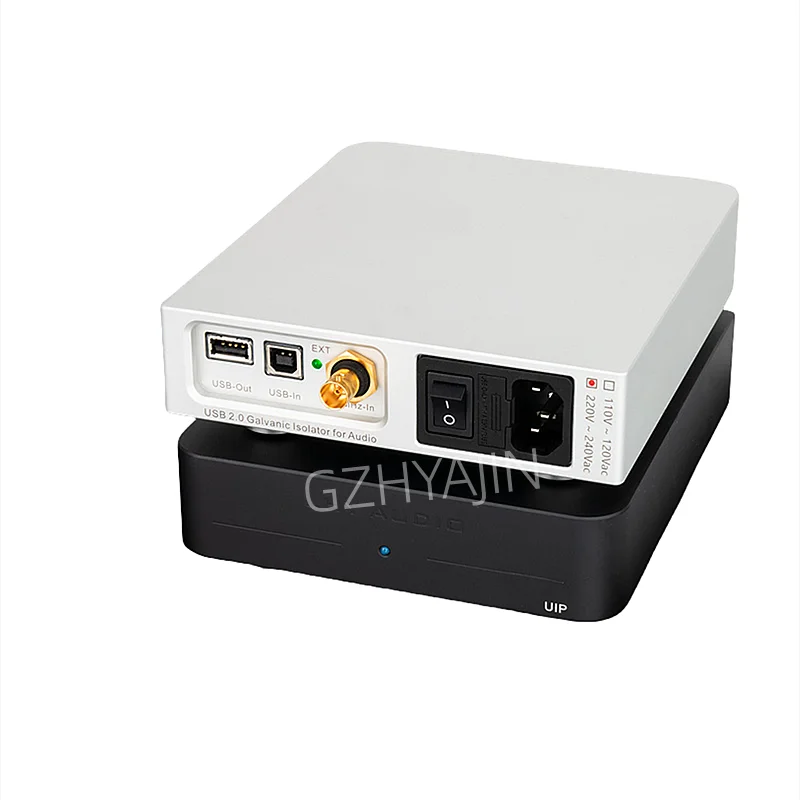 LHY AUDIO PCHIFI fever audio izolator oczyszczania USB ADuM4165 szybki 480M oscylator kryształowy wejście OCXO