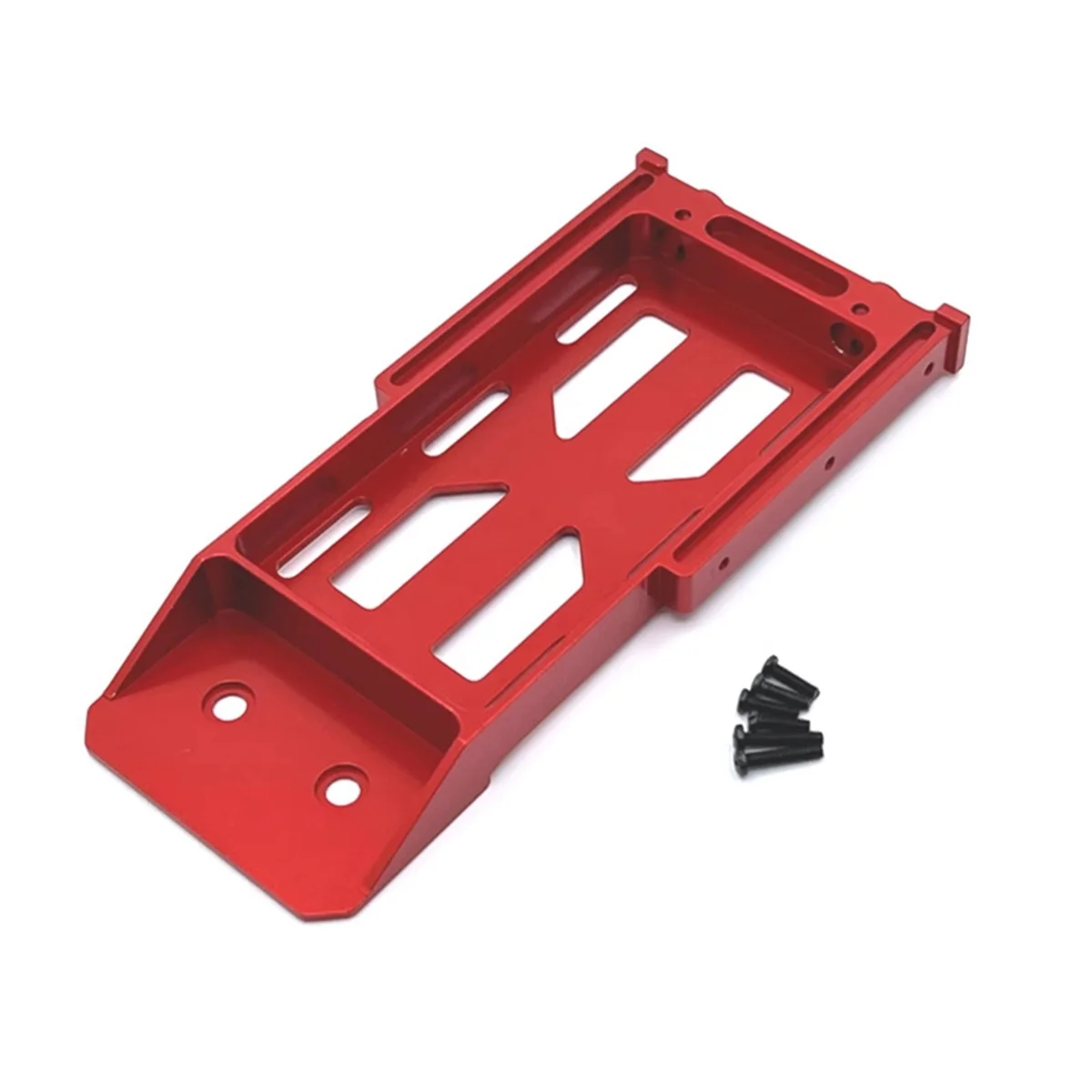 Metal Upgrade Battery Mount RC Car Accessories for MN Model 1/12 MN128 MN86 MN86S G500 RC Car Accessories Red